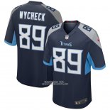 Camiseta NFL Game Tennessee Titans Frank Wycheck Retired Azul