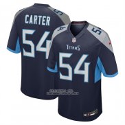 Camiseta NFL Game Tennessee Titans Lorenzo Carter Azul