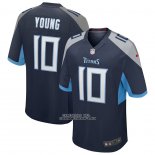 Camiseta NFL Game Tennessee Titans Vince Young Retired Azul