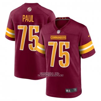 Camiseta NFL Game Washington Commanders Chris Paul Rojo