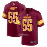 Camiseta NFL Game Washington Commanders K.J. Henry Rojo
