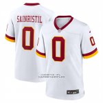 Camiseta NFL Game Washington Commanders Mike Sainristil Super Bowl Era Blanco