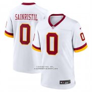 Camiseta NFL Game Washington Commanders Mike Sainristil Super Bowl Era Blanco