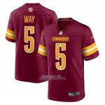 Camiseta NFL Game Washington Commanders Tress Way 5 Rojo