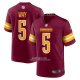 Camiseta NFL Game Washington Commanders Tress Way 5 Rojo