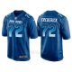 Camiseta NFL Hombre Dallas Cowboys 72 Travis Frojoerick Azul NFC 2018 Pro Bowl