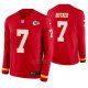 Camiseta NFL Hombre Kansas City Chiefs Harrison Butker Rojo Therma Manga Larga