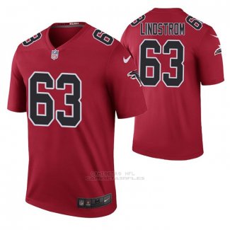 Camiseta NFL Legend Atlanta Falcons Chris Lindstrom Color Rush Rojo