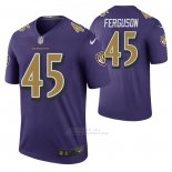 Camiseta NFL Legend Baltimore Ravens Jaylon Ferguson Color Rush Violeta