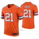 Camiseta NFL Legend Denver Broncos A.j. Bouye Naranja Color Rush