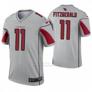 Camiseta NFL Legend Hombre Arizona Cardinals 11 Larry Fitzgerald Inverted Gris