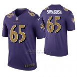 Camiseta NFL Legend Hombre Baltimore Ravens Nico SiragUSA Violeta Color Rush Camiseta NFL Legend Hombre Baltimore Ravens Nico SiragUSA Violeta Color Rush