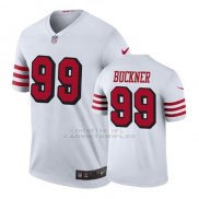 Camiseta NFL Legend Hombre San Francisco 49ers Deforest Buckner Blanco Color Rush