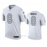 Camiseta NFL Legend Las Vegas Raiders Marcus Mariota Blanco Color Rush