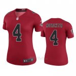 Camiseta NFL Legend Mujer Atlanta Falcons Sterling Hofrichter Rojo Color Rush