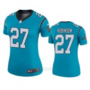 Camiseta NFL Legend Mujer Carolina Panthers Kenny Robinson Azul Color Rush