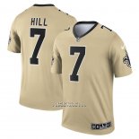 Camiseta NFL Legend New Orleans Saints Taysom Hill Inverted Oro