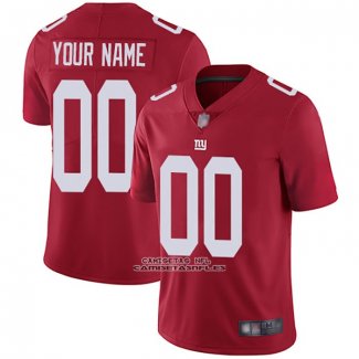 Camiseta NFL Legend New York Giants Personalizada Rojo