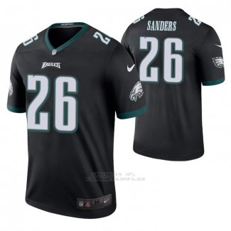 Camiseta NFL Legend Philadelphia Eagles Miles Sanders Color Rush Negro