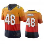Camiseta NFL Limited Arizona Cardinals Isaiah Simmons Sunset Ciudad Edition Naranja