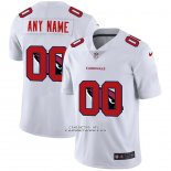 Camiseta NFL Limited Arizona Cardinals Personalizada Logo Dual Overlap Blanco