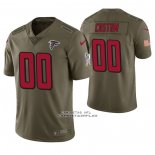 Camiseta NFL Limited Atlanta Falcons Personalizada Salute To Service Verde
