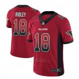 Camiseta NFL Limited Atlanta Falcons Ridley Rush Drift Fashion Rojo