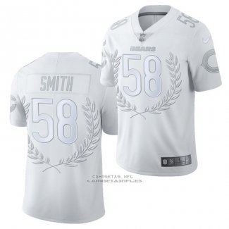 Camiseta NFL Limited Chicago Bears Roquan Smith MVP Blanco