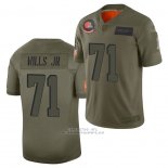 Camiseta NFL Limited Cleveland Browns Jedrick Wills Jr. 2019 Salute To Service Verde