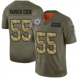 Camiseta NFL Limited Dallas Cowboys Vander Esch 2019 Salute To Service Verde