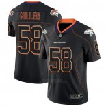 Camiseta NFL Limited Denver Broncos Miller Lights Out Negro