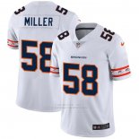 Camiseta NFL Limited Denver Broncos Miller Team Logo Fashion Blanco