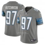 Camiseta NFL Limited Detroit Lions Aidan Hutchinson Alterno Vapor Gris