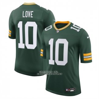 Camiseta NFL Limited Green Bay Packers Jordan Love Verde