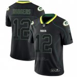 Camiseta NFL Limited Green Bay Packers Rodgers Lights Out Negro