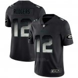 Camiseta NFL Limited Green Bay Packers Rodgers Smoke Fashion Negro