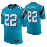 Camiseta NFL Limited Hombre Carolina Panthers Christian Mccaffrey Azul