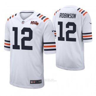 Camiseta NFL Limited Hombre Chicago Bears Allen Robinson 100th Season Classic Blanco