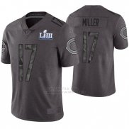 Camiseta NFL Limited Hombre Chicago Bears Anthony Miller Gris Super Bowl LIII