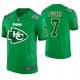 Camiseta NFL Limited Hombre Kansas City Chiefs Harrison Butker St. Patrick's Day Verde