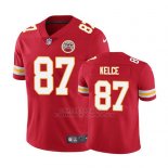 Camiseta NFL Limited Hombre Kansas City Chiefs Travis Kelce Rojo Vapor Untouchable
