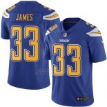 Camiseta NFL Limited Hombre Los Angeles Chargers 33 Derwin James Rush Vapor Untouchable