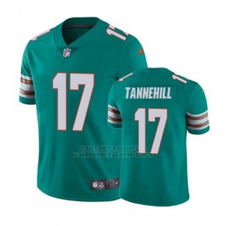 Camiseta NFL Limited Hombre Miami Dolphins Ryan Tannehill Aqua Vapor Untouchable