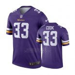 Camiseta NFL Limited Hombre Minnesota Vikings Dalvin Cook Violeta Legend