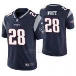 Camiseta NFL Limited Hombre New England Patriots James Blanco Azul Vapor Untouchable