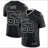 Camiseta NFL Limited Hombre Oakland Raiders 52 Khalil Mack Negro