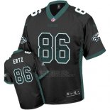 Camiseta NFL Limited Hombre Philadelphia Eagles 86 Zach Ertz Negro Alternate Stitched Drift Fashion