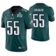 Camiseta NFL Limited Hombre Philadelphia Eagles Brandon Graham Verde Super Bowl Lii Champions
