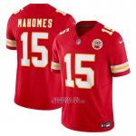 Camiseta NFL Limited Kansas City Chiefs Patrick Mahomes Vapor F.U.S.E. Rojo