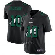 Camiseta NFL Limited LPhiladelphia Eagles Jackson Logo Dual Overlap Negro